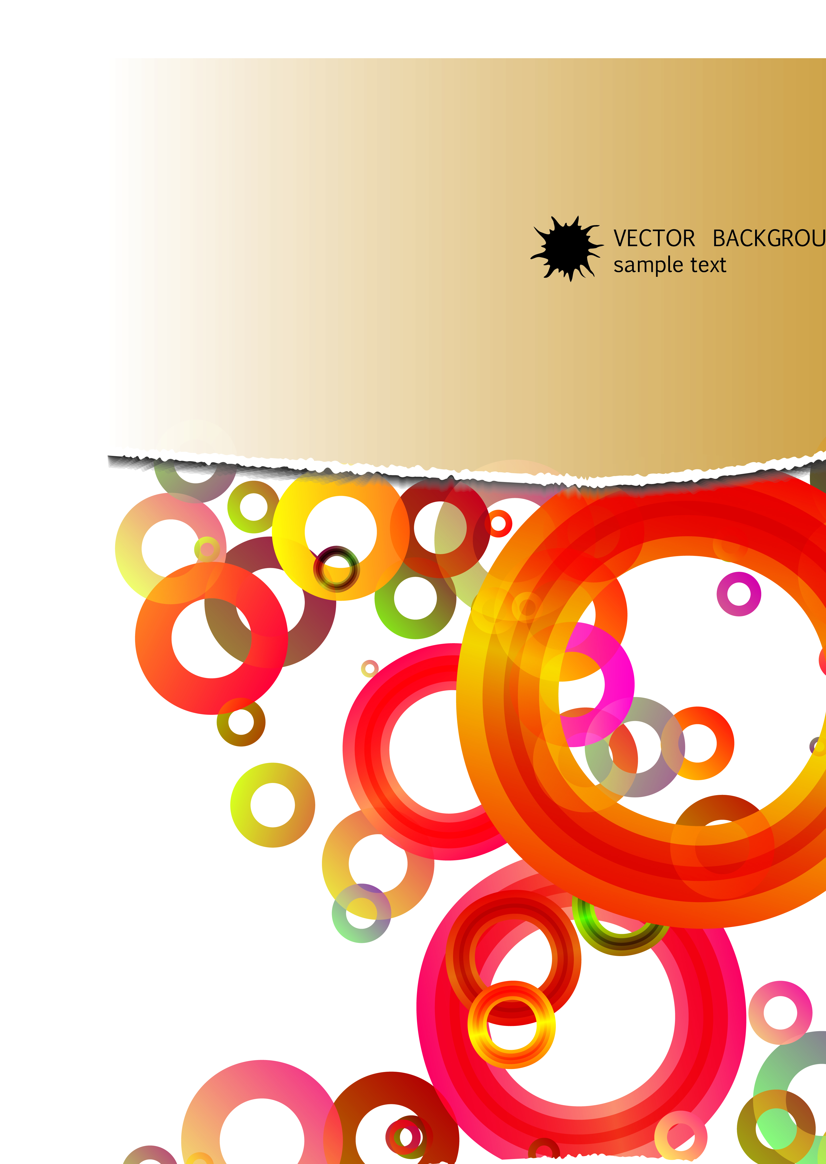 the rings background design 04 vector