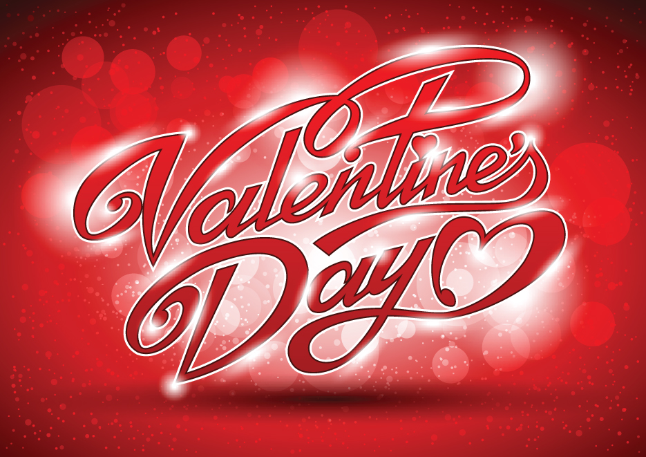 valentine wordart background 05 vector