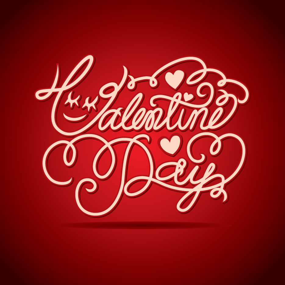 valentine wordart background 03 vector