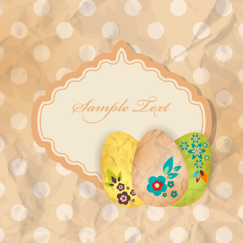 cartoon egg illustrator background 02 vector