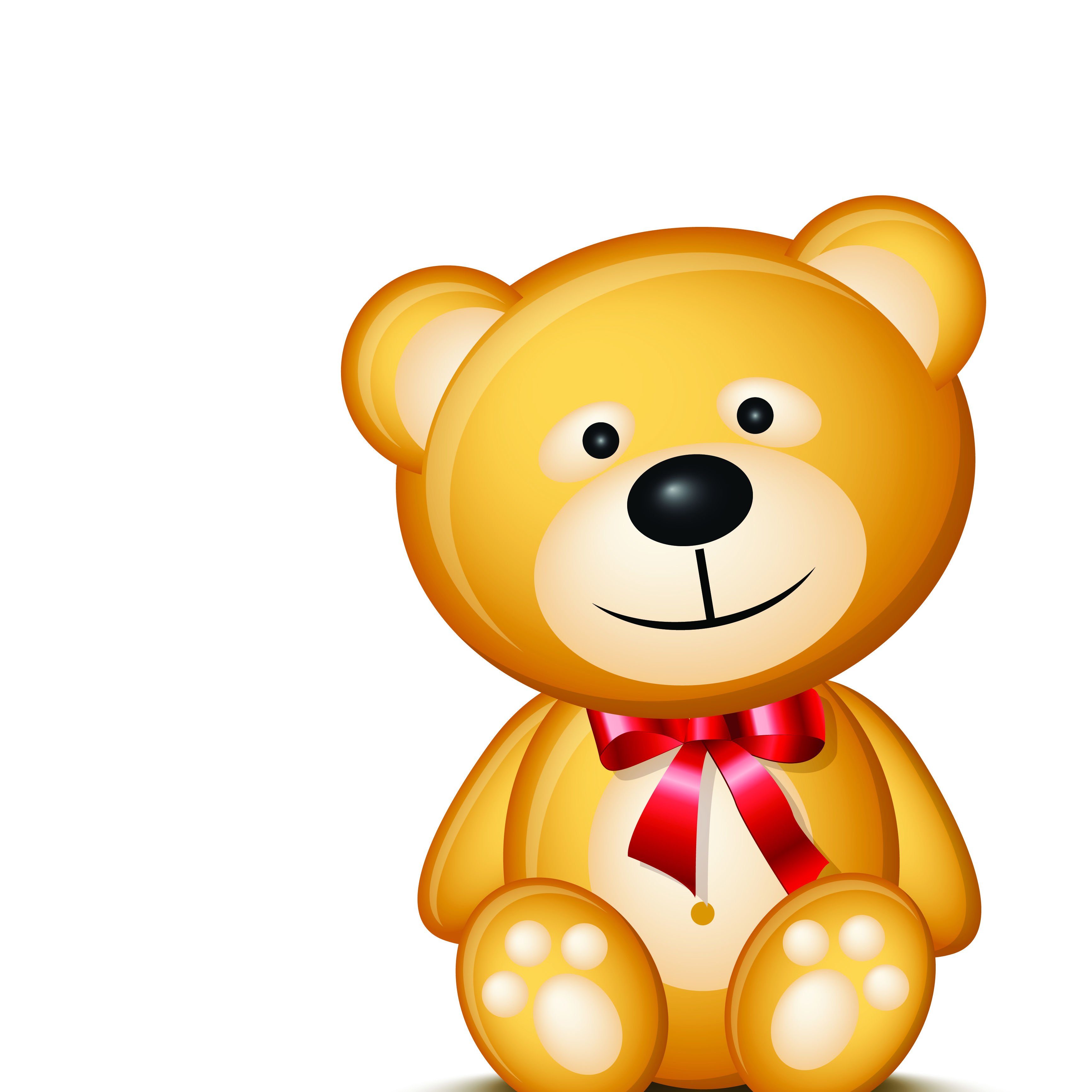 teddy bear 01 vector