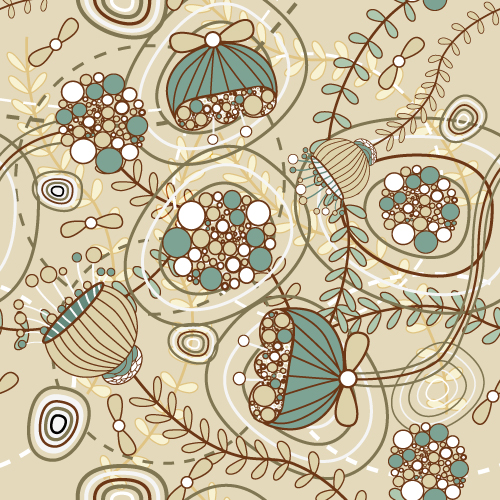 cartoon pattern pattern 05 vector