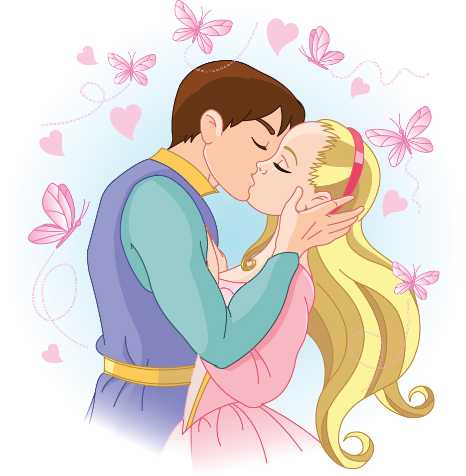 cartoon couple 01 vector