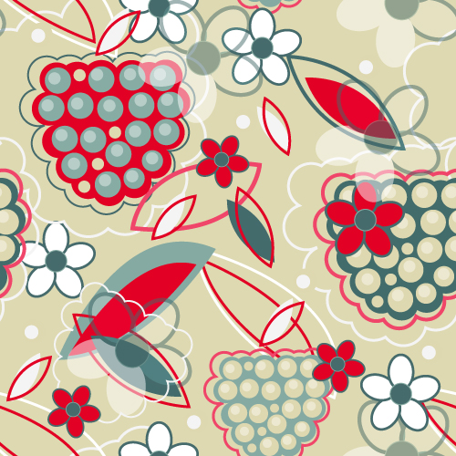 cartoon pattern pattern 01 vector