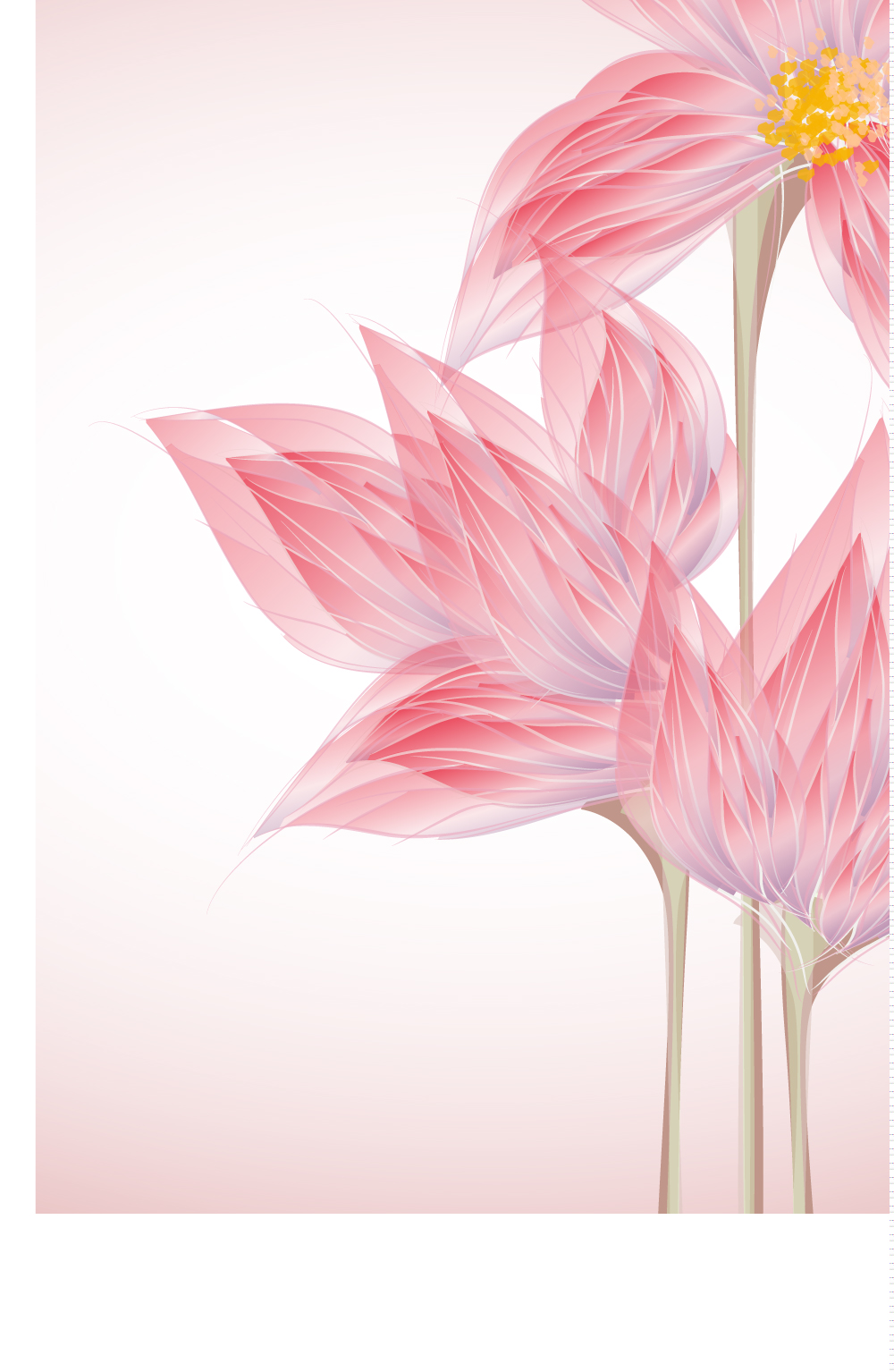 exquisite flowers 02 vector