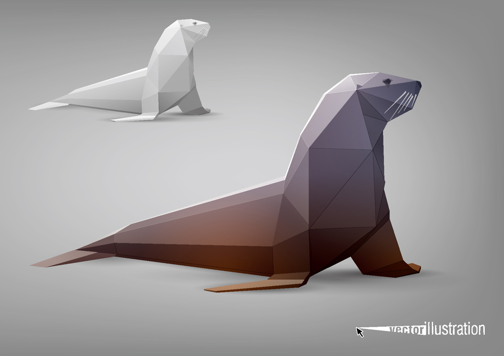 the facades body animal models 02 vector