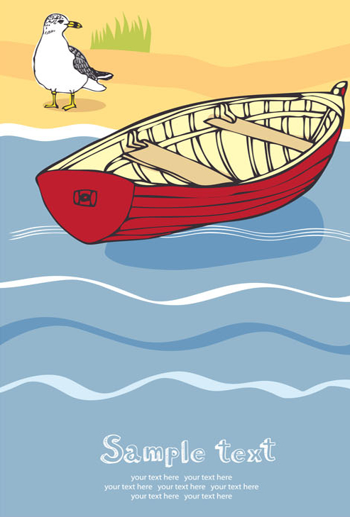 summer beach holidays vector 3