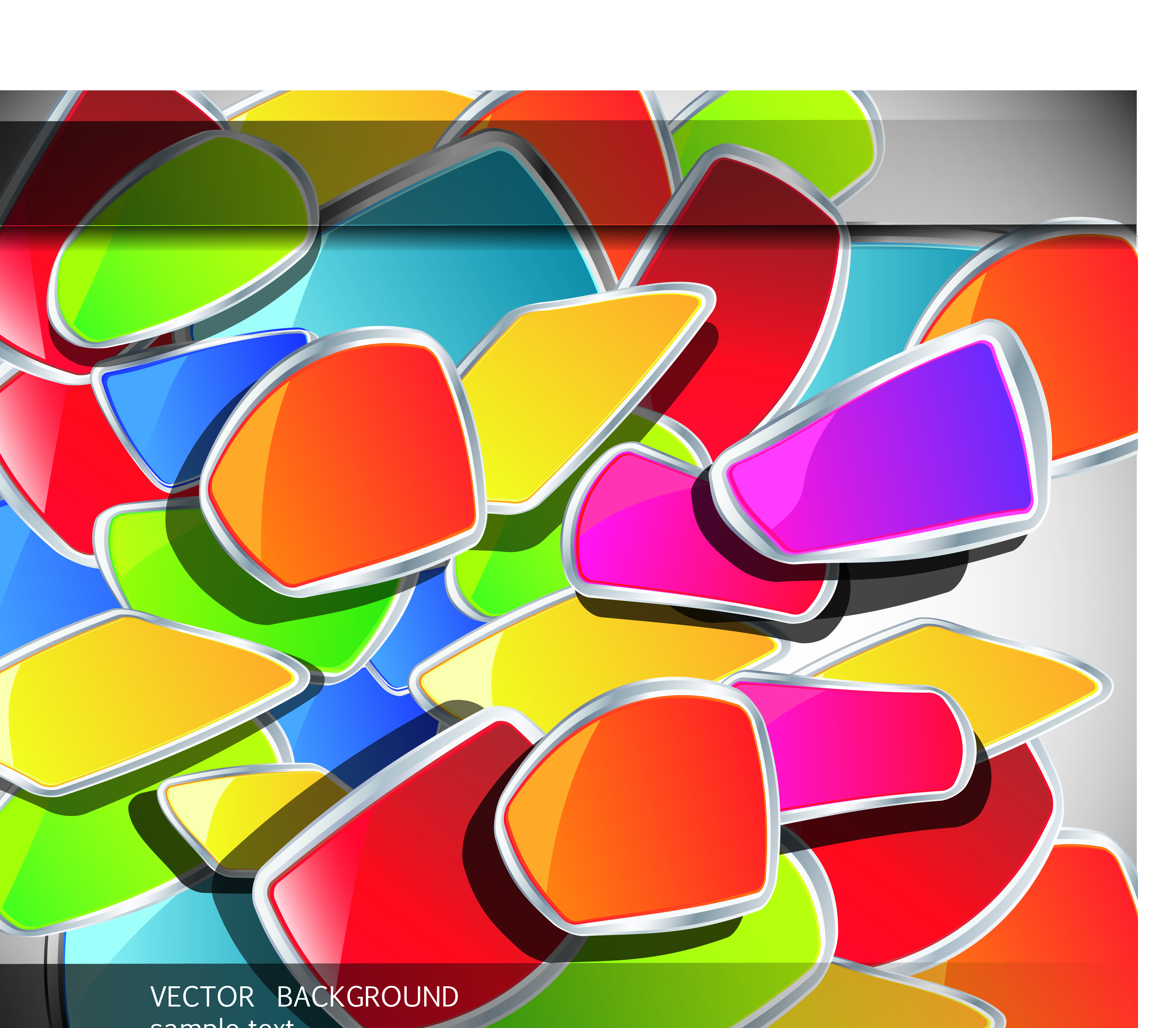 color stack of paper 02 vector