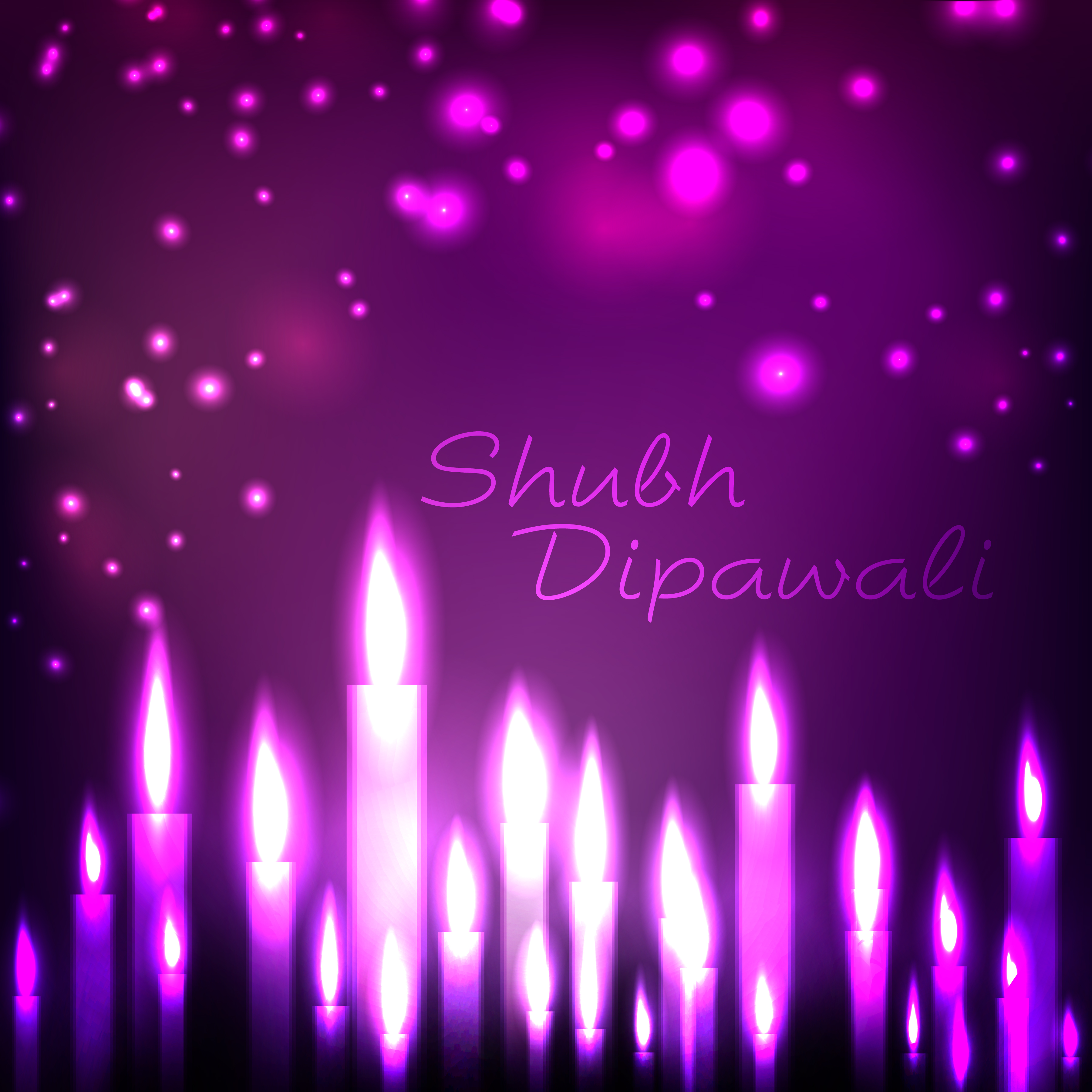 beautifully diwali background 10 vector