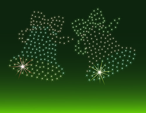 the exquisite christmas bells background 01 vector