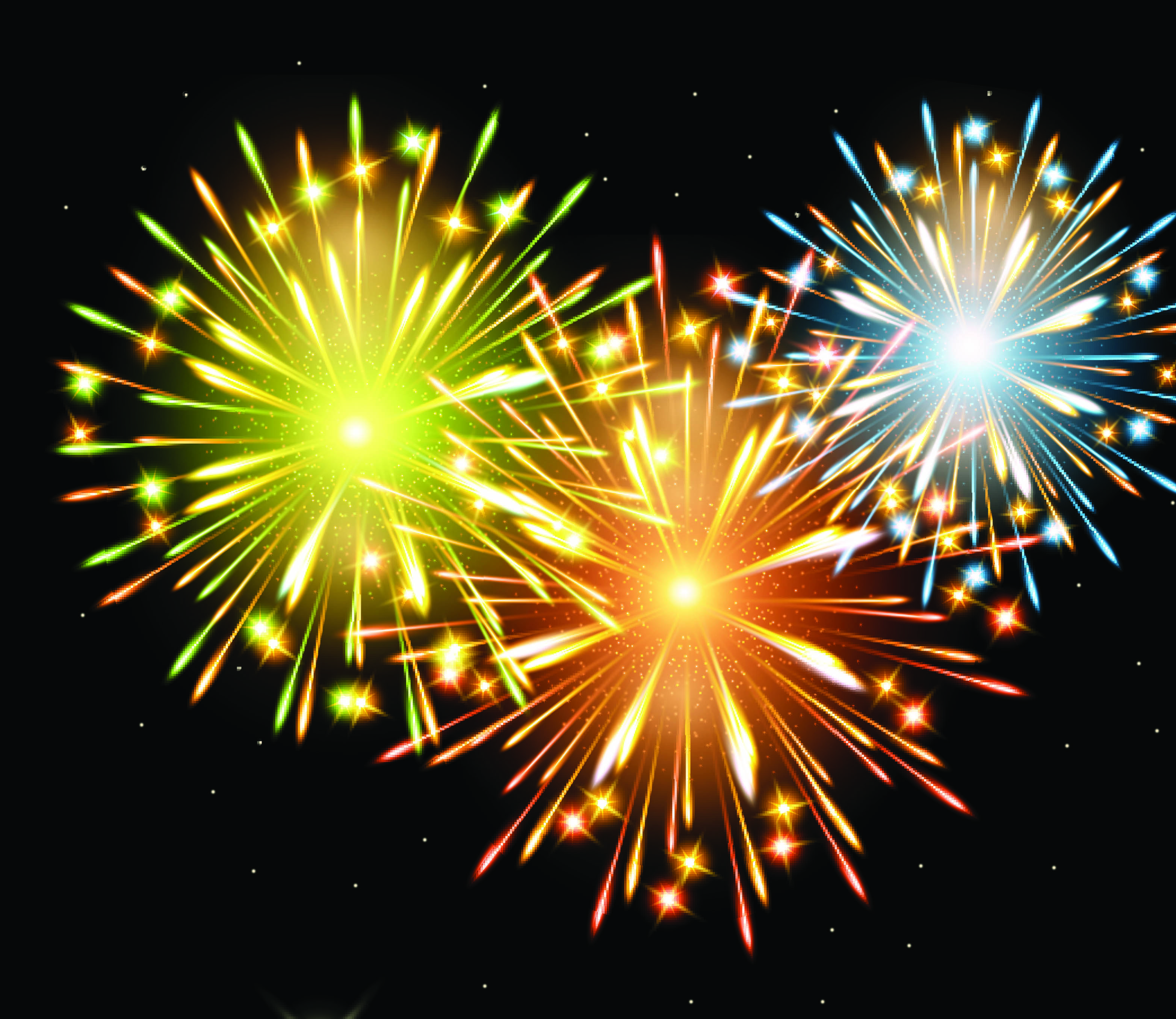 fireworks effect 04 vector