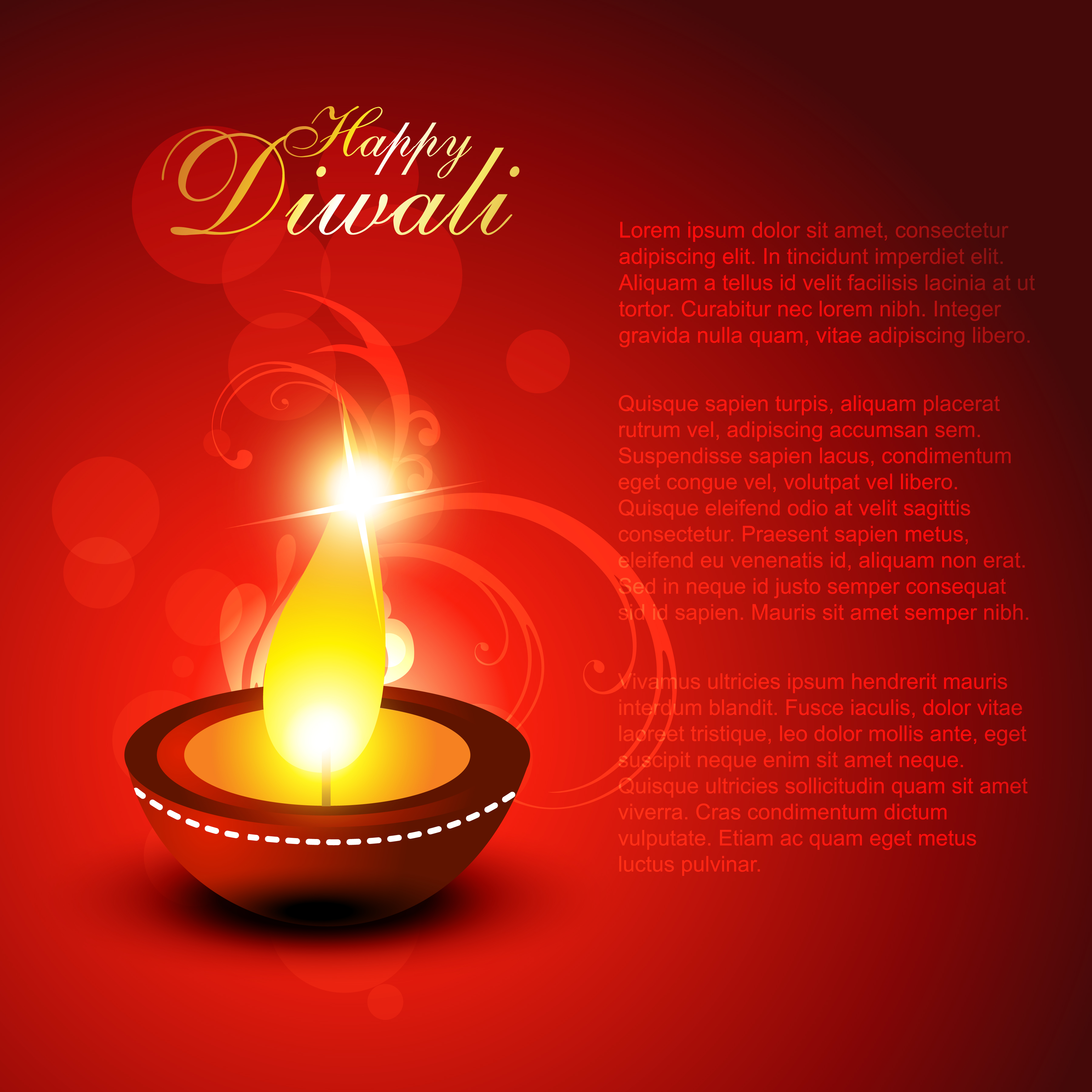 diwali beautiful background 01 vector