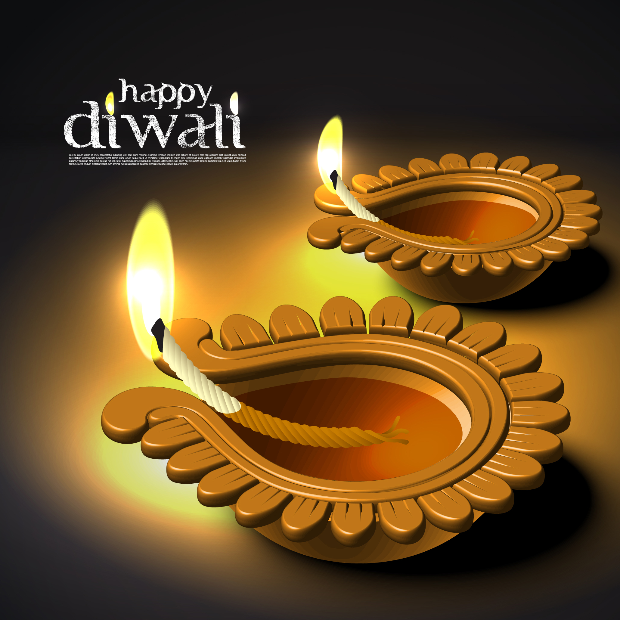 diwali beautiful background 03 vector