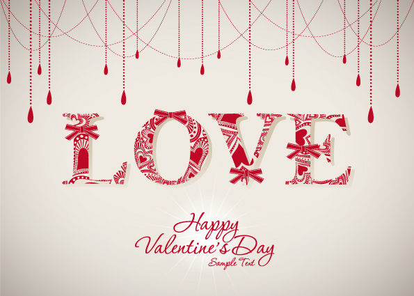 valentine background 05 vector