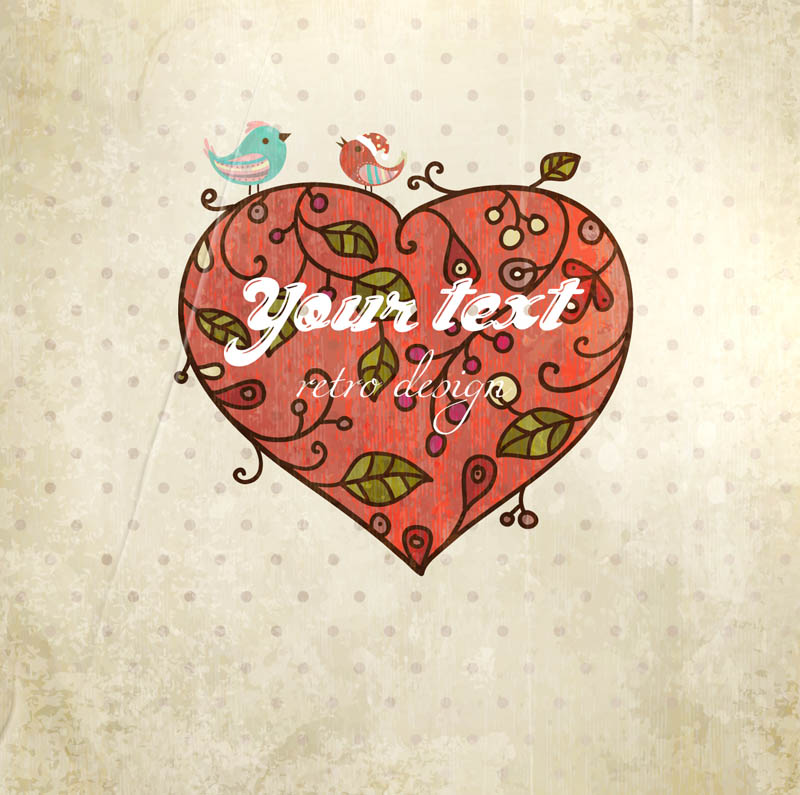 valentine39s day card background 03 vector