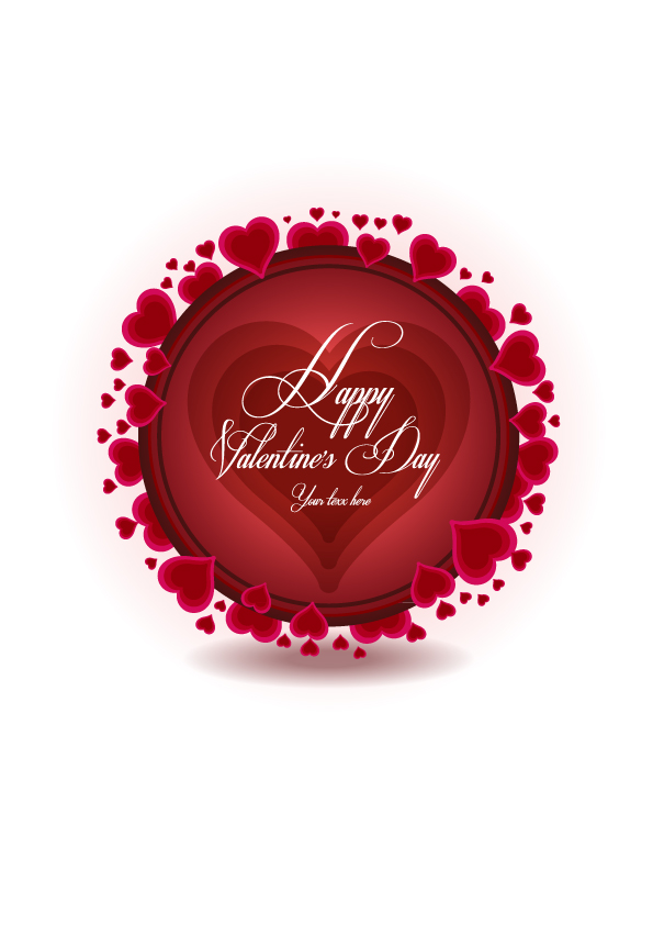 exquisite valentine background 02 vector