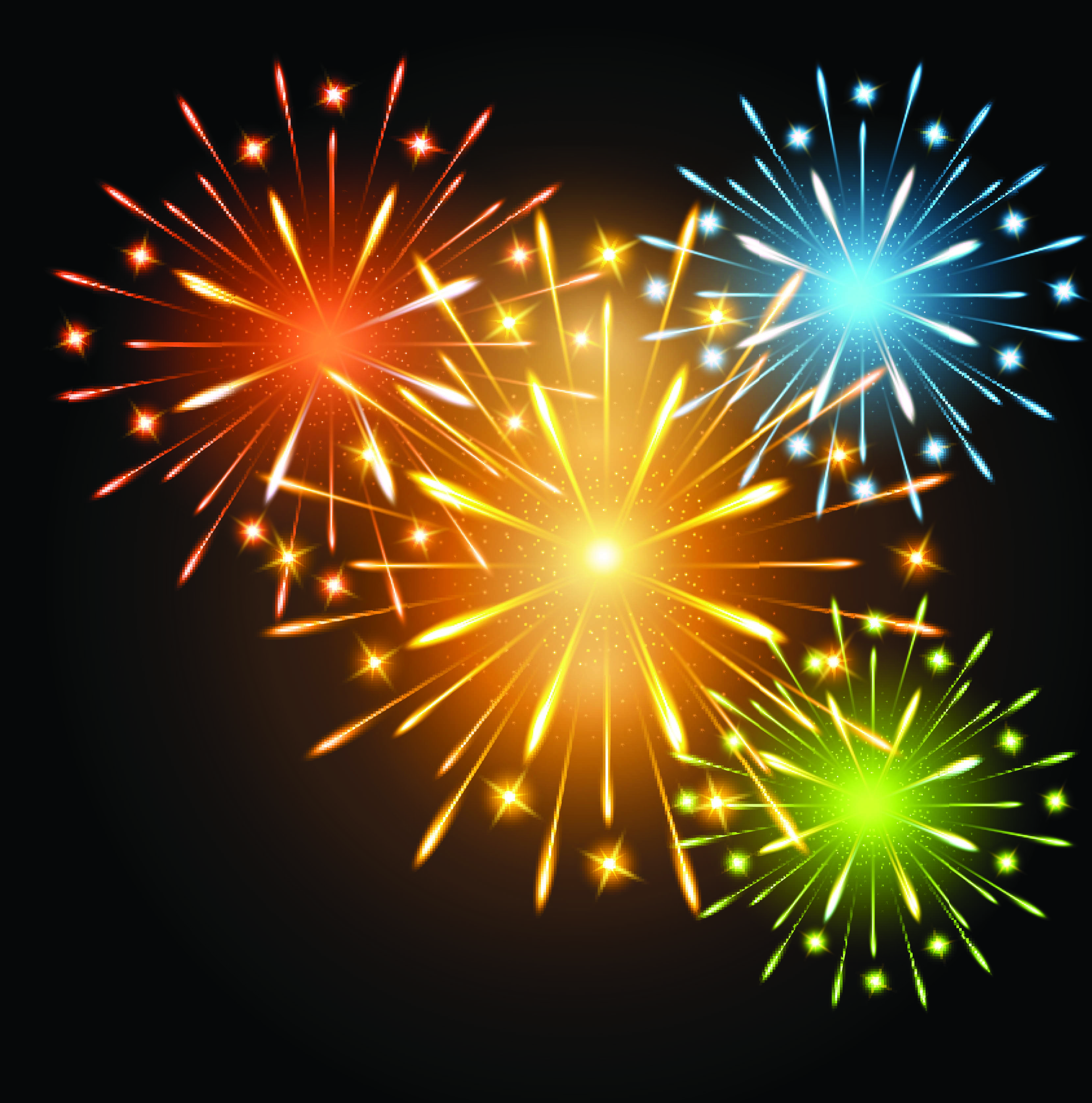 fireworks effect 01 vector