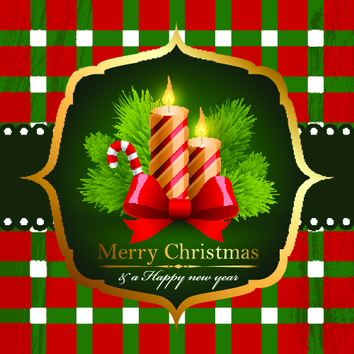 beautiful christmas background 05 vector