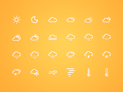 small fresh weather icon vector