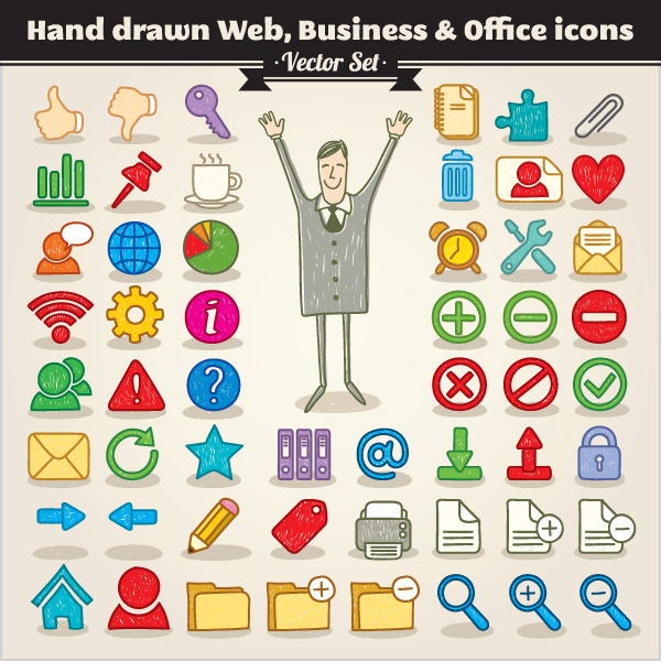 cartoon icon vector 4