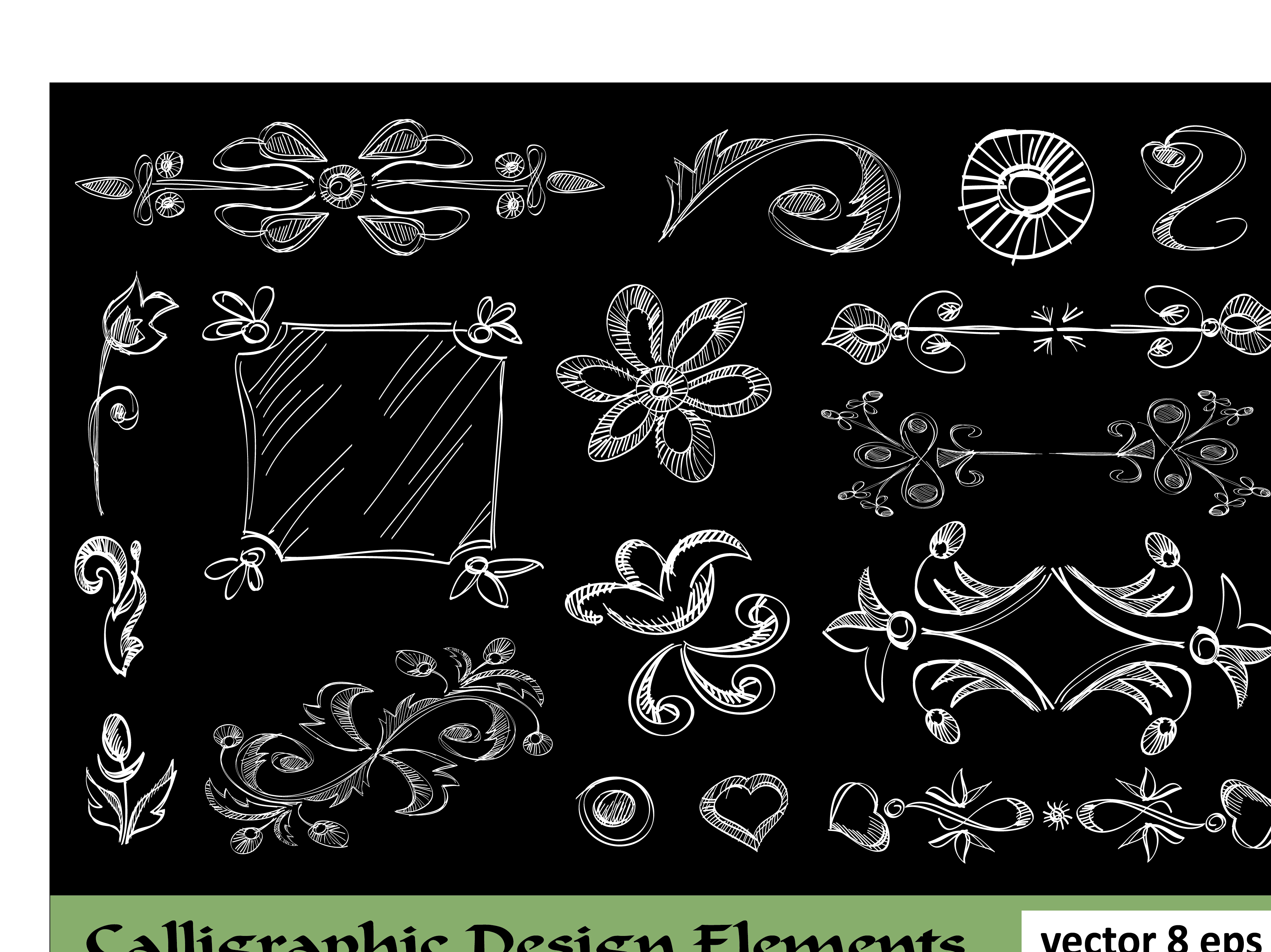 european lace pattern line draft 04 vector