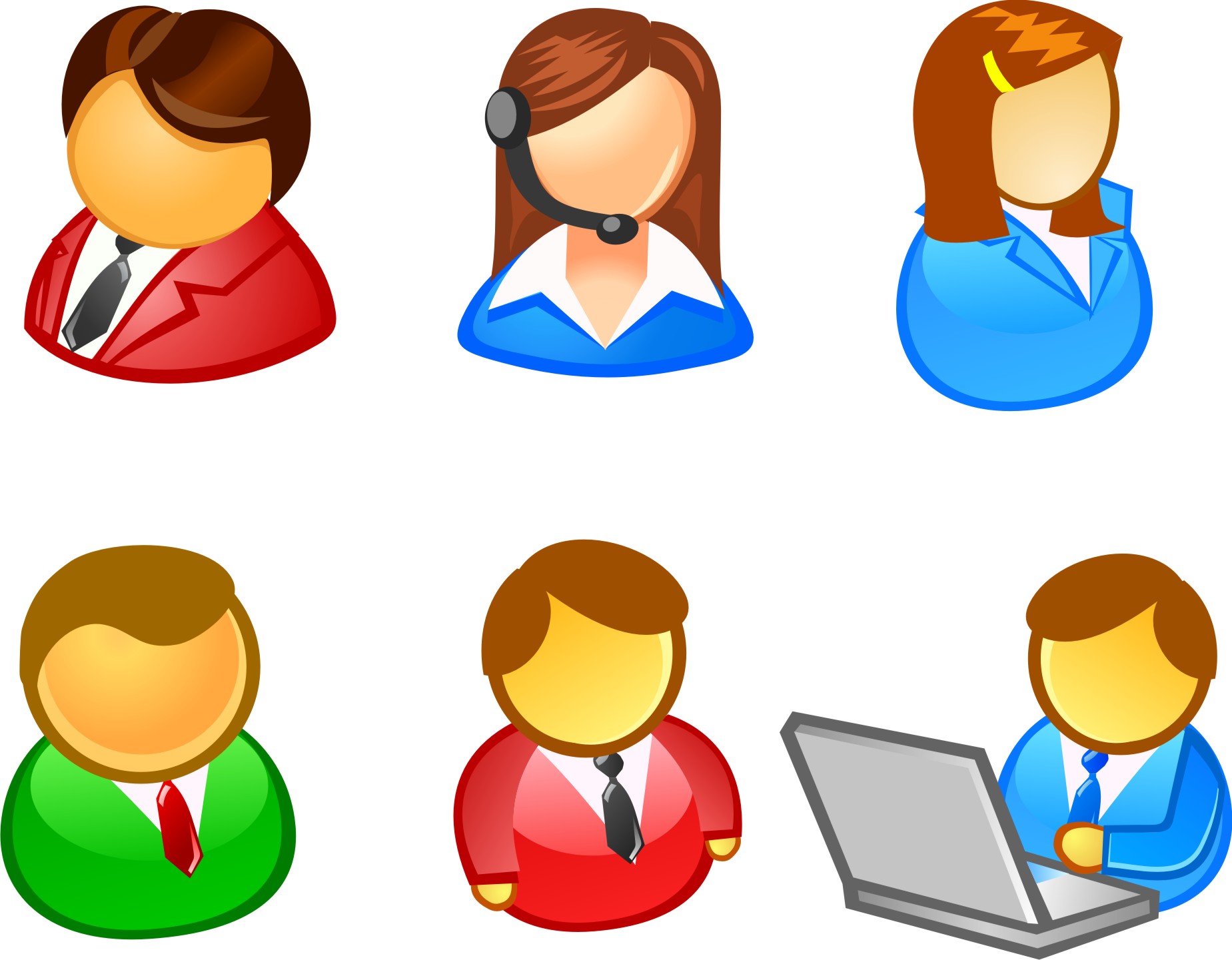 people user icon vector