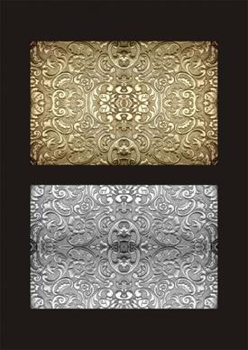 classical pattern background vector