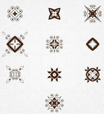 exquisite patterns 02 vector