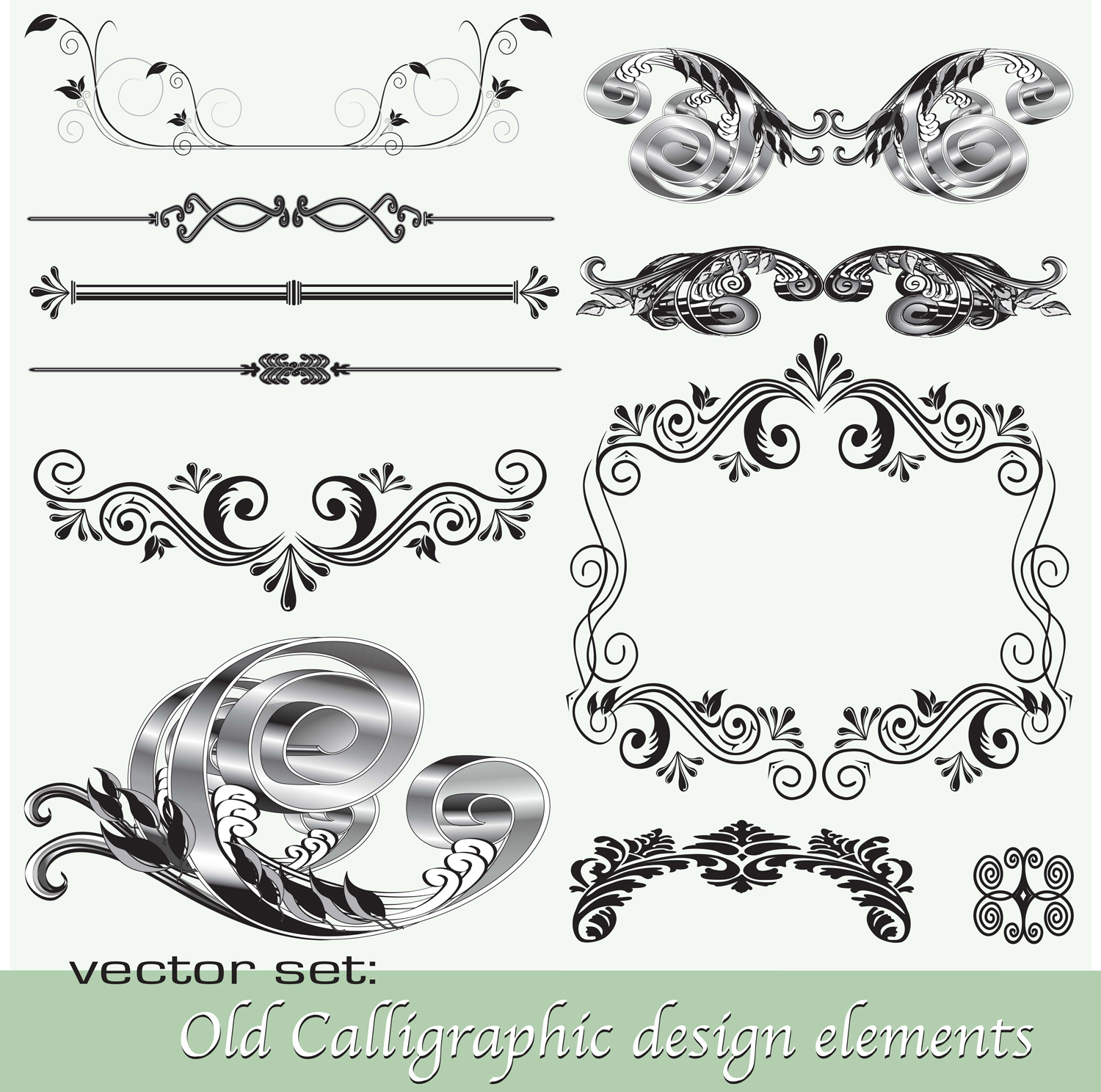 classic lace pattern 02 vector