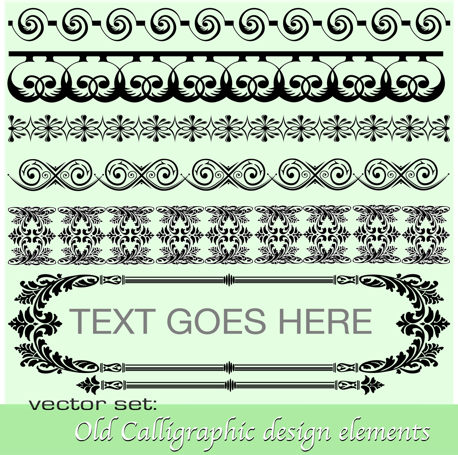 classic lace pattern 01 vector