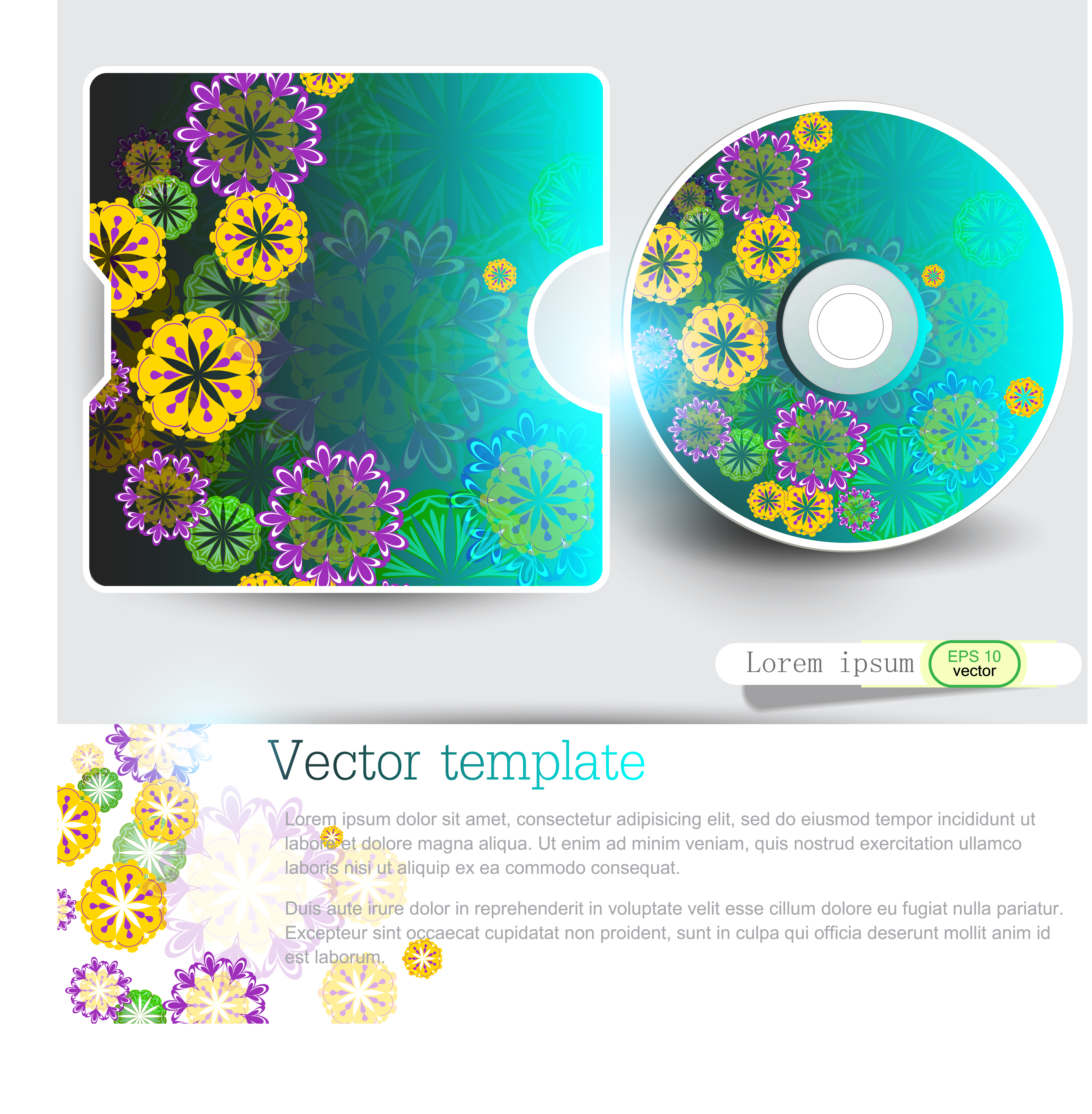 the exquisite pattern banner021vector