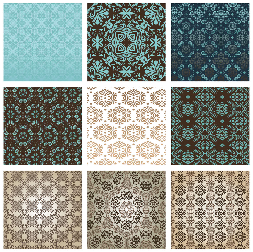 the exquisite pattern background pattern 01 vector