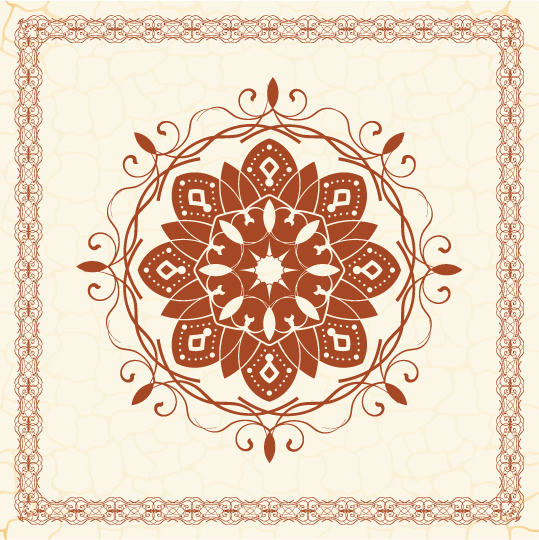 the exquisite european pattern 05 vector