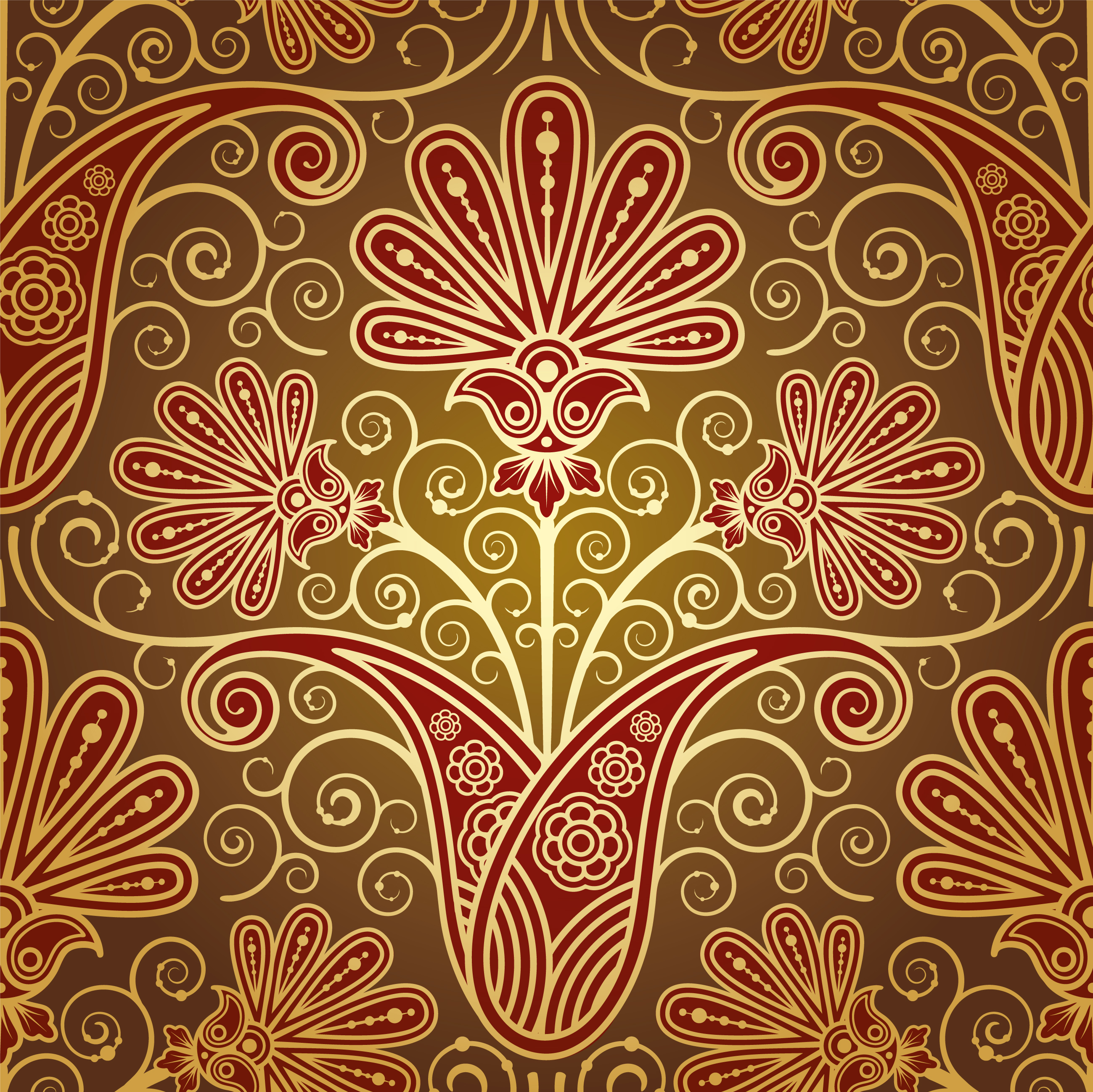 european fine pattern background 02 vector