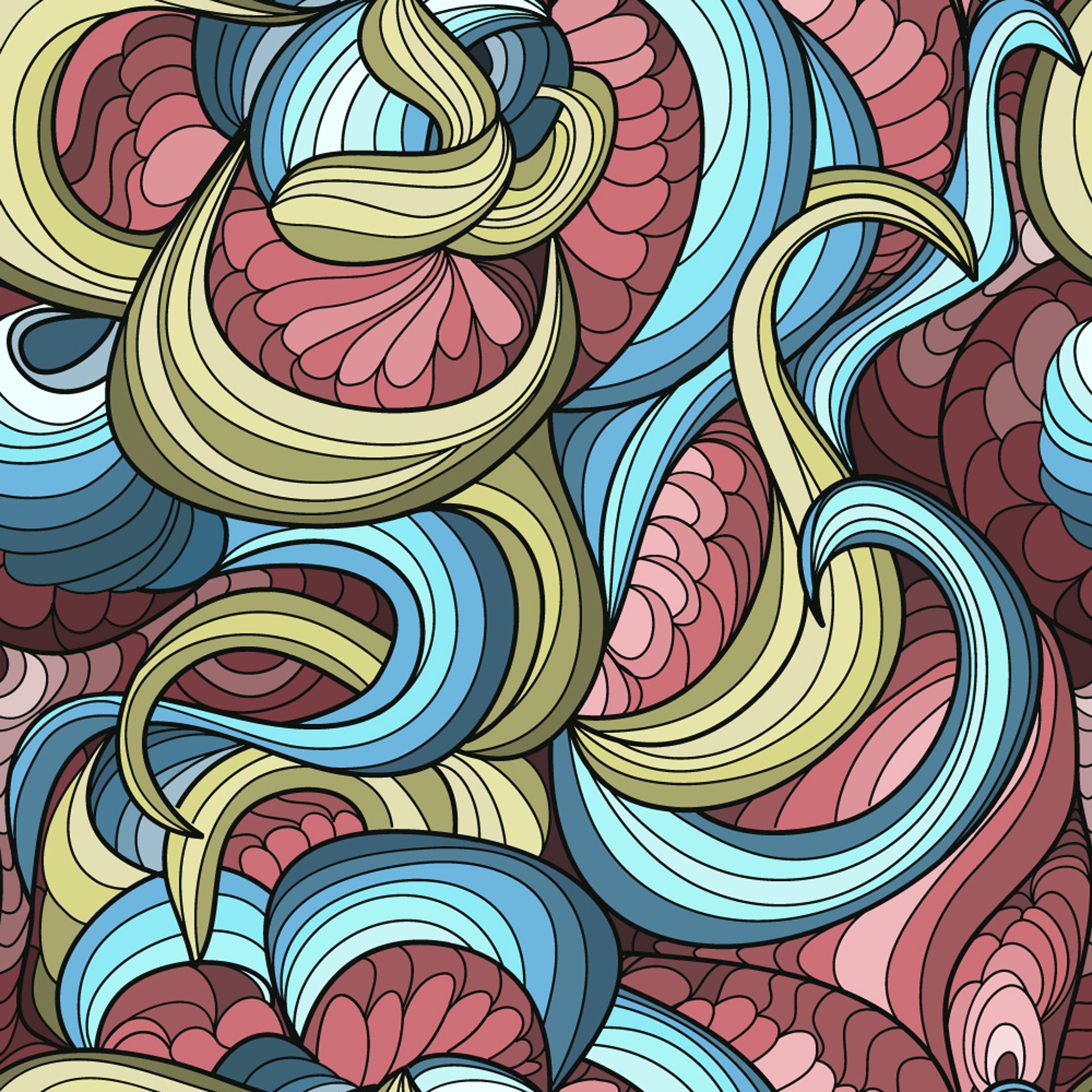 beautiful pattern background 05 vector