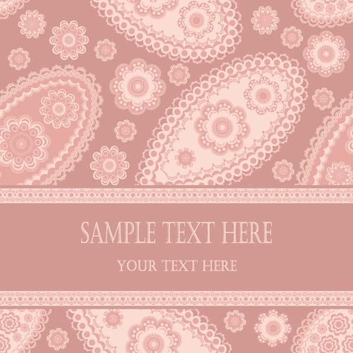 beautiful pattern background 03 vector