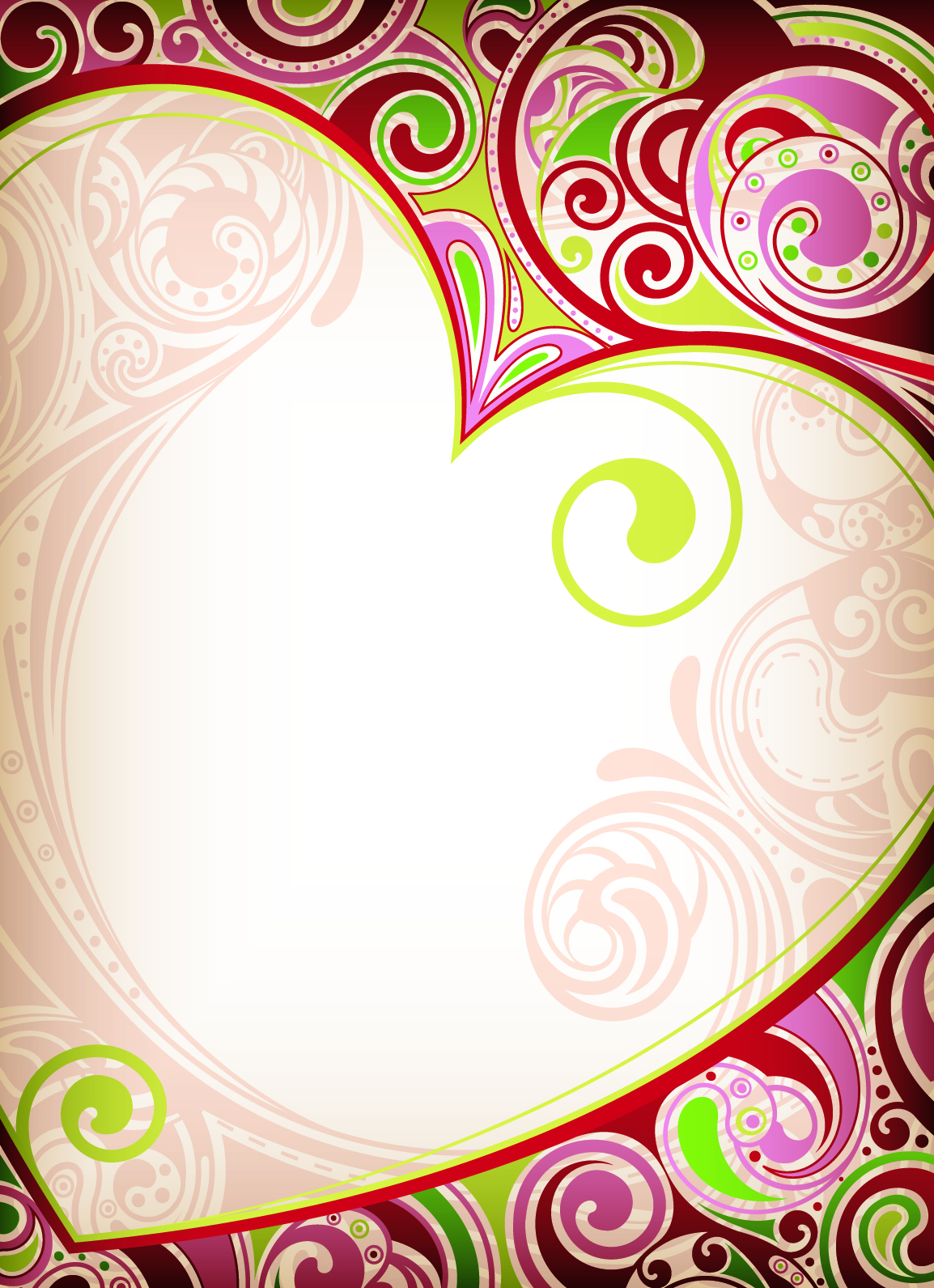 exquisite pattern background vector