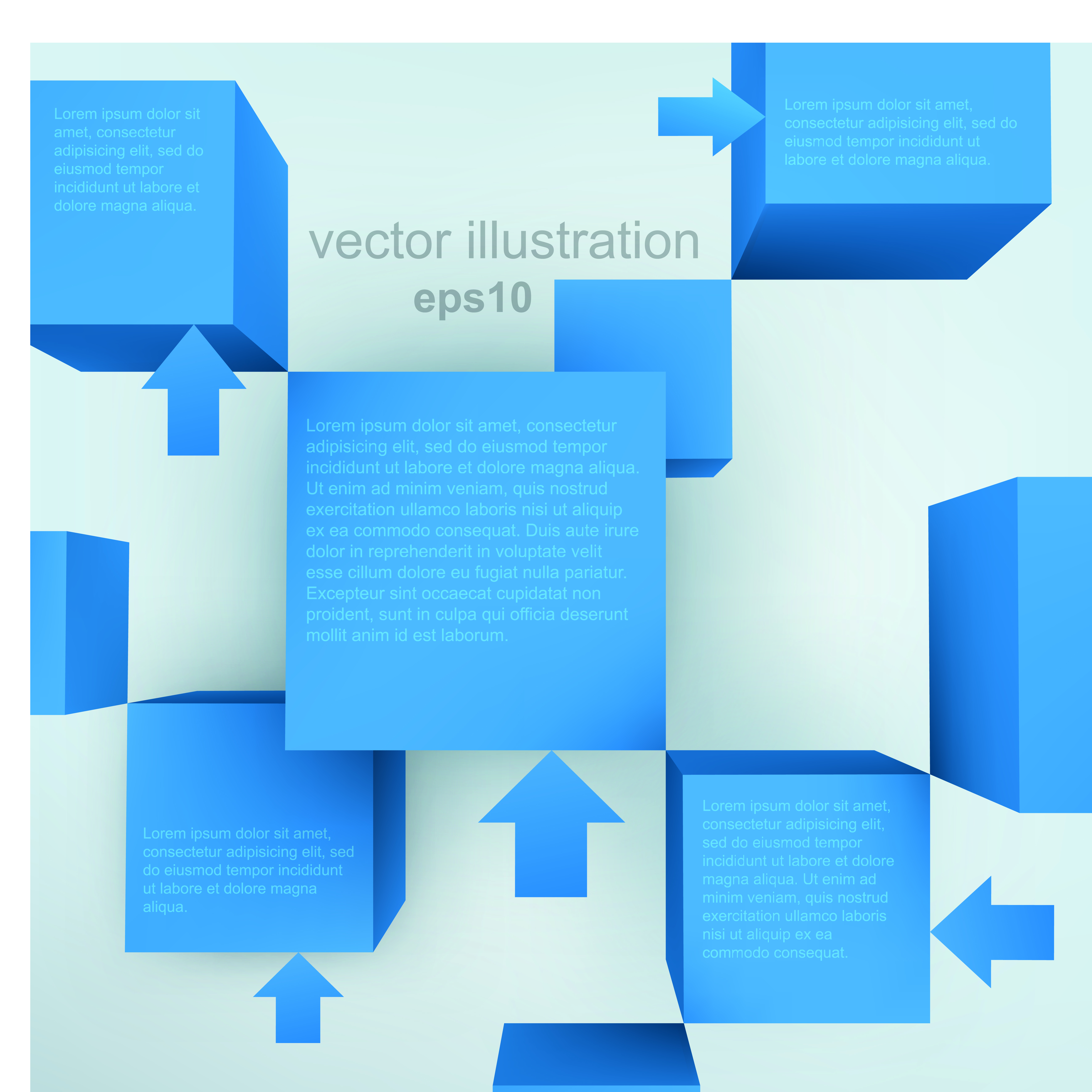 the trend of threedimensional background 01 vector