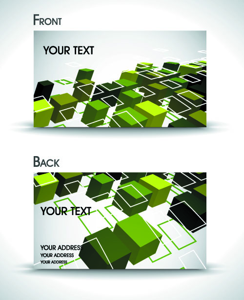 dynamic gorgeous card background 05 vector