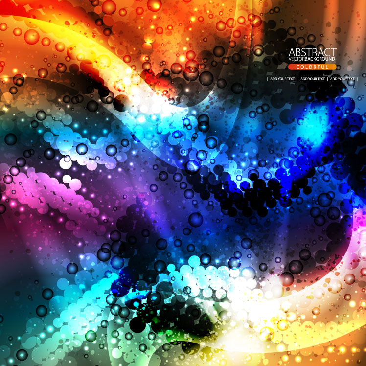 the brilliant dynamic flow color 03 vector