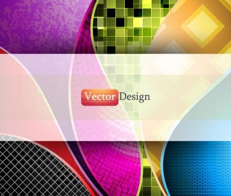 dynamic flow line background 01 vector