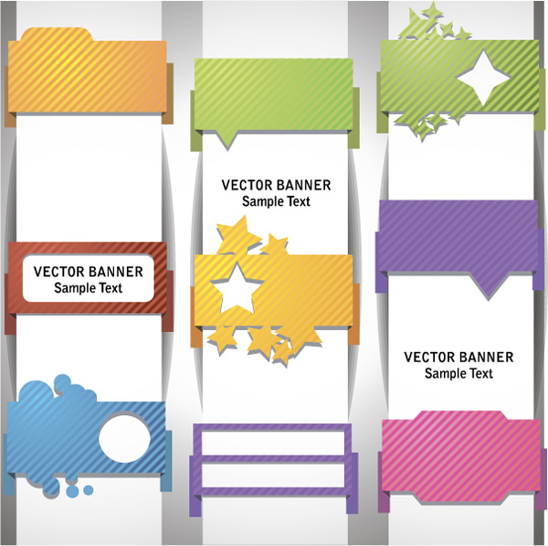 wrap angle banner01vector