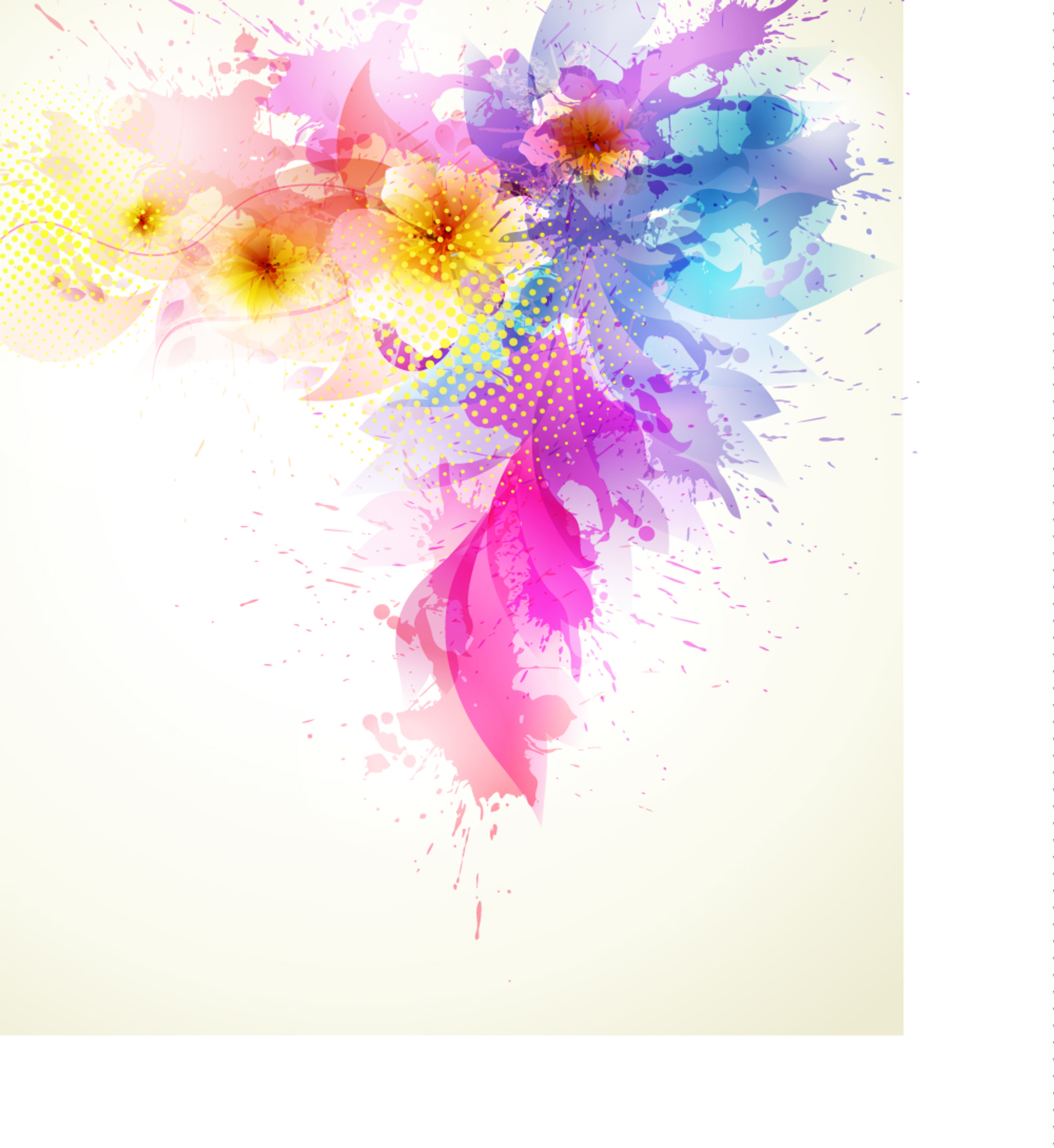 beautiful flowers background 02 vector