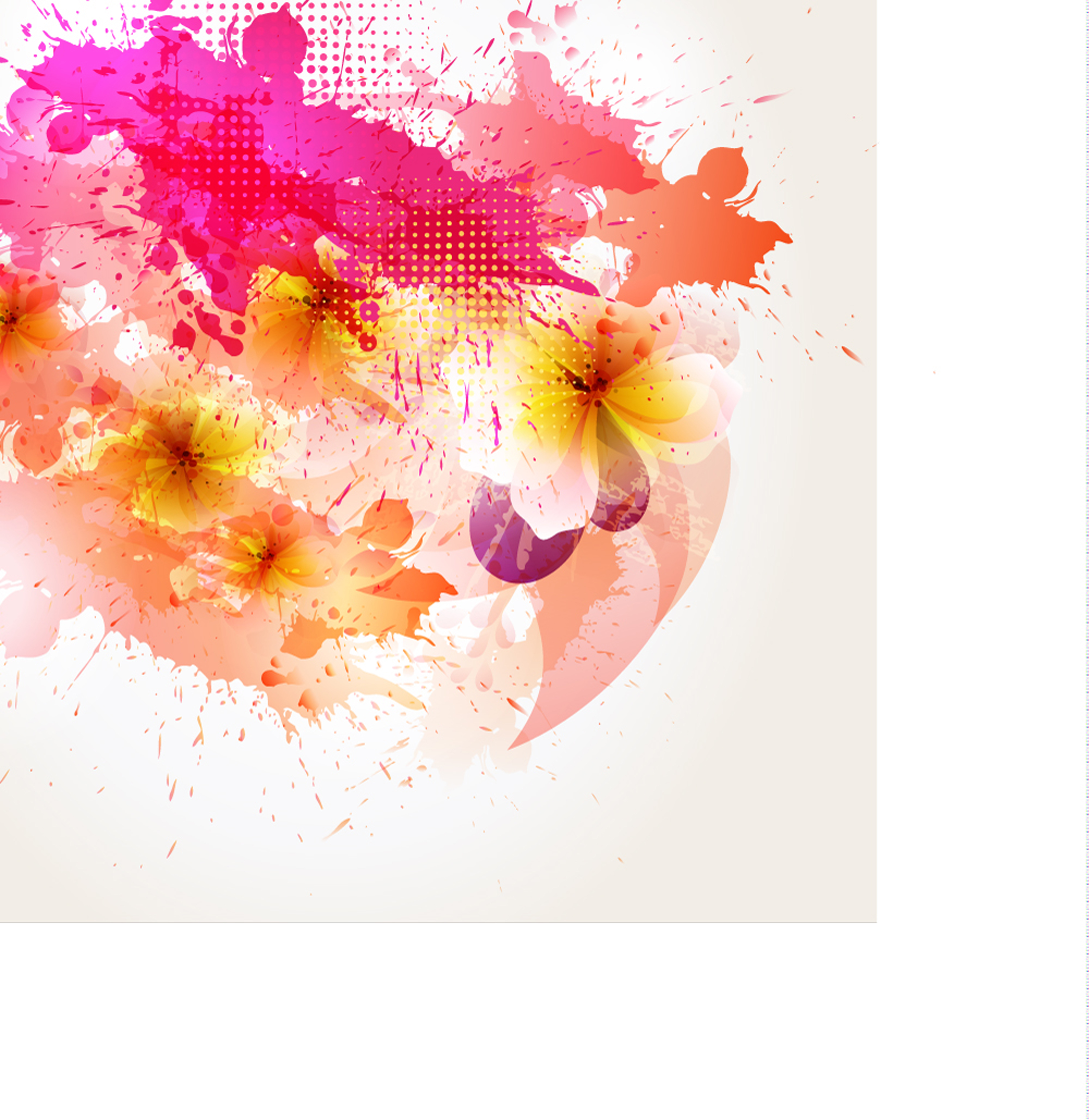 beautiful flowers background 03 vector