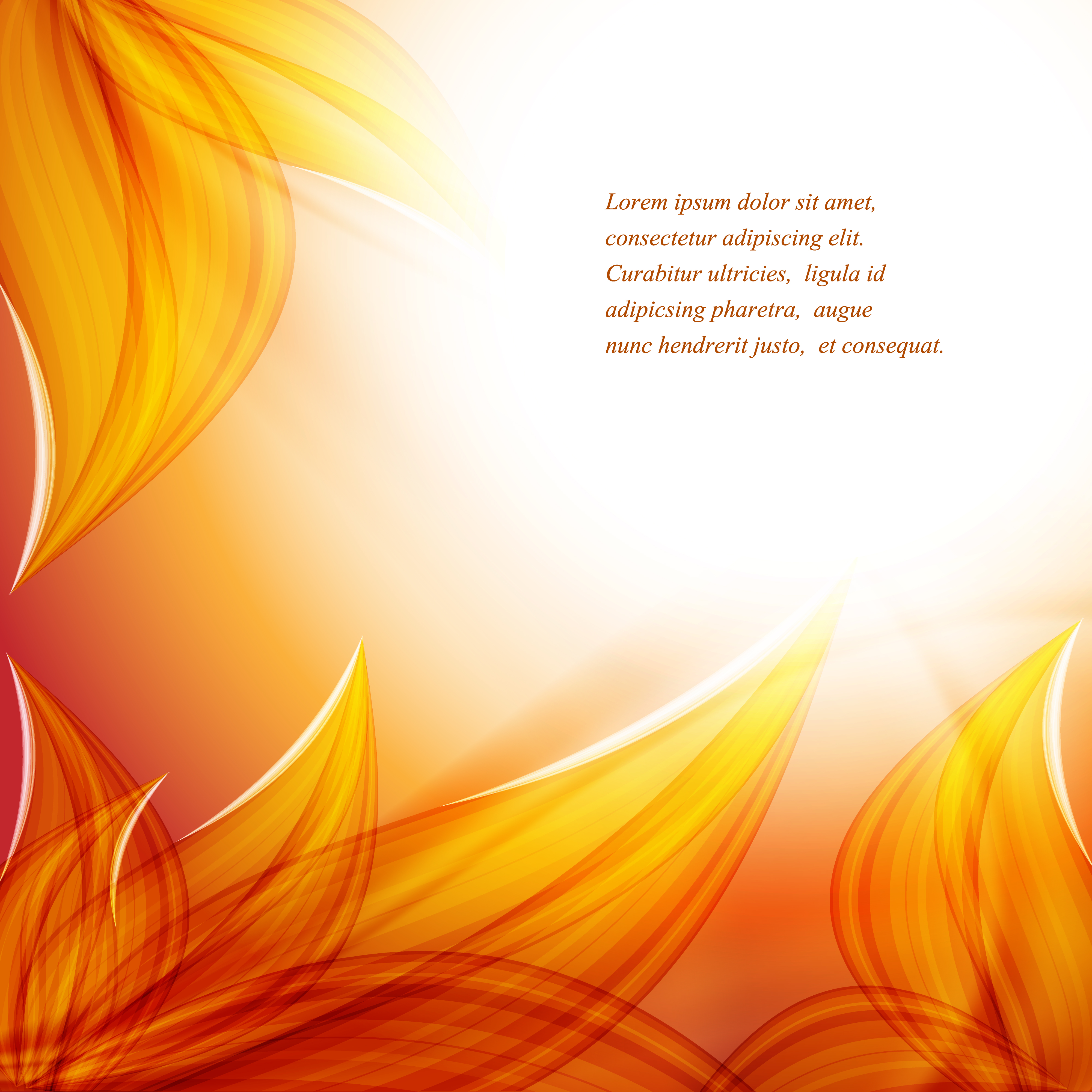 beautiful autumn leaf background 04 vector