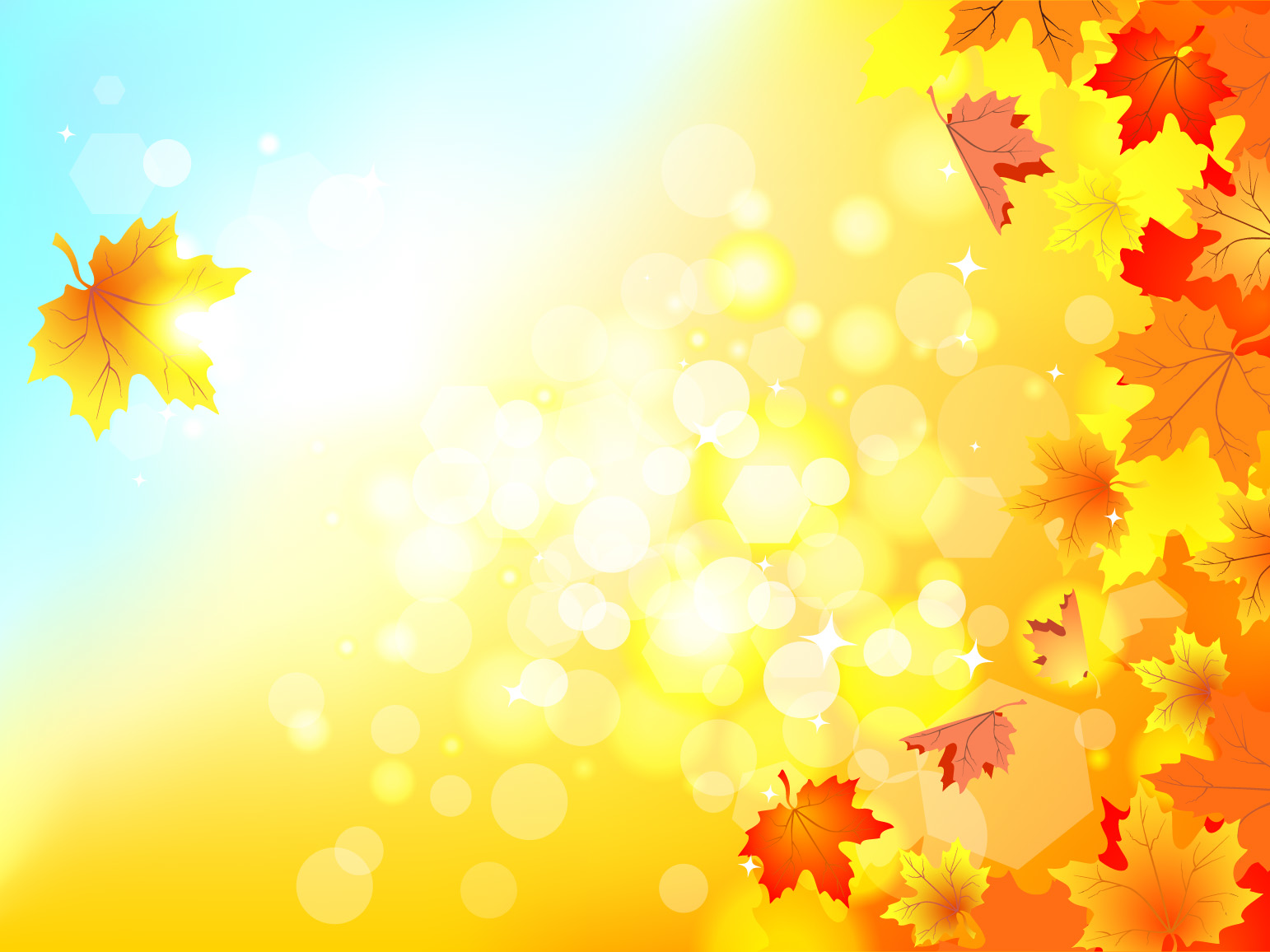 beautiful autumn background 05 vector