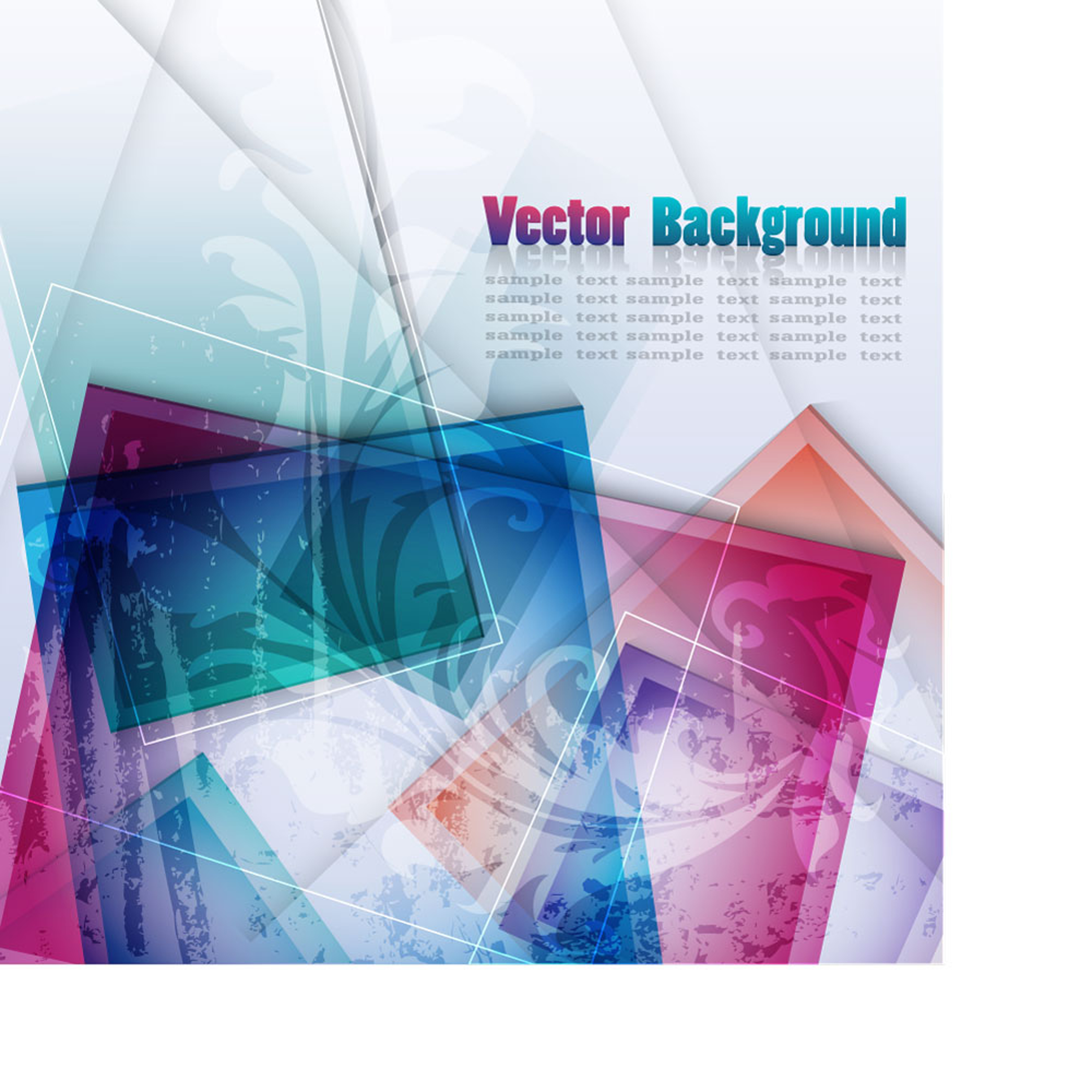 colorful abstract background 02 vector