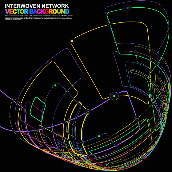 the commercial dynamic flow line 02 vector