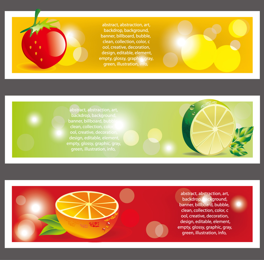 trend bookmark card 04 vector