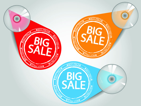 special sales discount graphic design vector 3